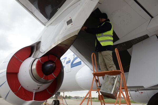 Kiểm tra dầu, ống tiếp nhiên liệu trước chuyến bay và tình trạng tháp động cơ máy bay ... - Sputnik Việt Nam