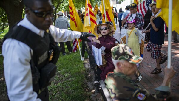 Cuộc biểu tình của người Mỹ gốc Việt ở Washington, DC - Sputnik Việt Nam