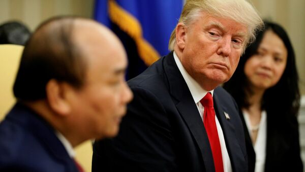  Tổng thống Mỹ Donald Trump và Thủ tướng Nguyễn Xuân Phúc tại Washington - Sputnik Việt Nam