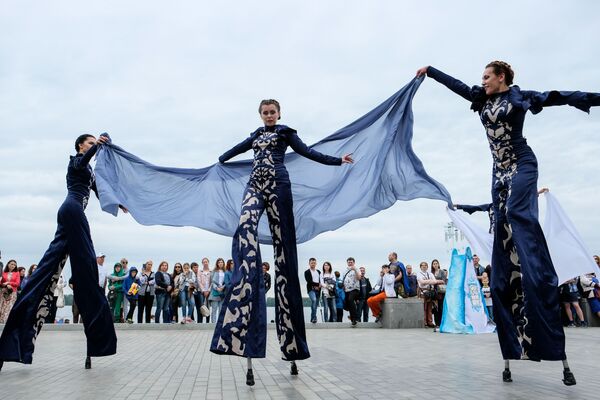 Nga, thành phố Samara. Lễ hội Festival liên vùng VolgaFest-2017 trên bờ sông Volga - Sputnik Việt Nam