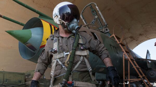 phi công Quân đội Syria - Sputnik Việt Nam