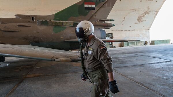 Máy bay Su-22 của Syria - Sputnik Việt Nam