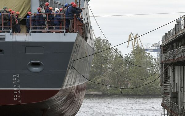 Tàu Gremyashchy đã được hạ thủy ở St Petersburg - Sputnik Việt Nam