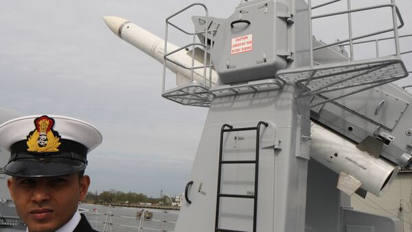 Официальная передача ВМС Индии фрегата Тег (Сабля) - Sputnik Việt Nam