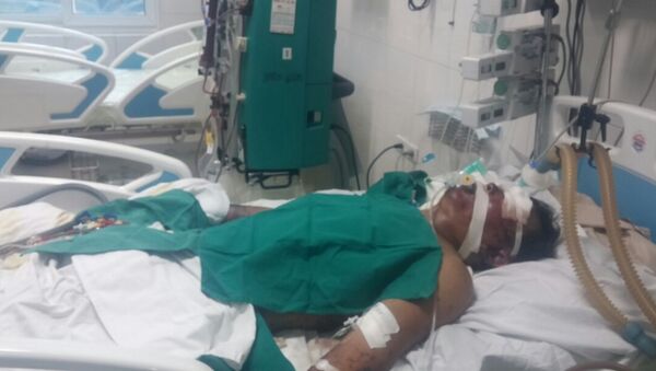 Bệnh nhân ăn tiết canh bị nhiễm liên cầu lợn điều trị tại bệnh viện - Sputnik Việt Nam
