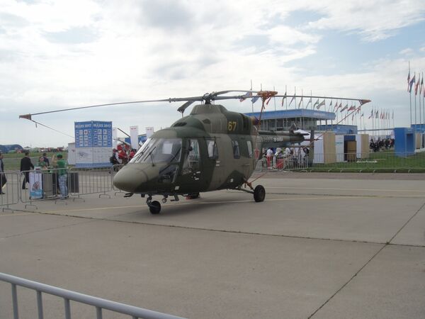 Máy bay trực thăng đa năng hạng nhẹ Ansat-U” – sáng chế của các chuyên viên Nhà máy trực thăng Kazan. - Sputnik Việt Nam