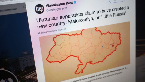 Снимок экрана страницы микроблога в Twitter газеты Washington Post - Sputnik Việt Nam