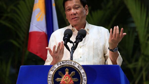 Tổng thống Philippines Rodrigo Duterte. - Sputnik Việt Nam