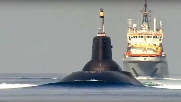 Tàu ngầm hạt nhân của Hải quân Nga đi vào biển Baltic  - Sputnik Việt Nam