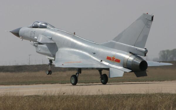 Chiến đấu cơ J-10 của Trung Quốc. - Sputnik Việt Nam