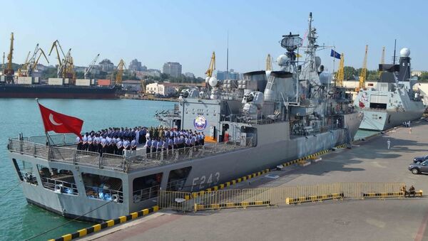 Корабли постоянной военно-морской группы НАТО в порту Одессы - Sputnik Việt Nam