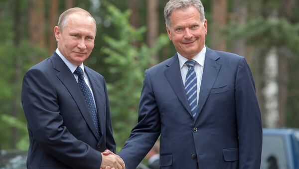 Tổng thống Nga Vladimir Putin và Tổng thống Phần Lan Sauli Niinistö - Sputnik Việt Nam
