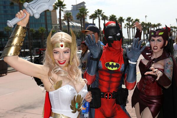 Hoa Kỳ. Các thành viên tham gia lễ hội Comic Con International  ở San Diego. - Sputnik Việt Nam