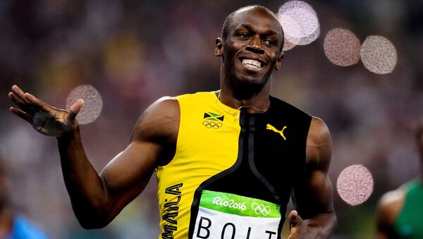 Ngôi sao điền kinh thế giới Usain Bolt - Sputnik Việt Nam