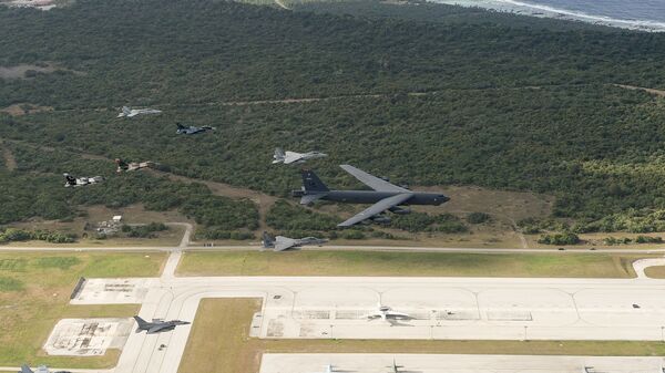 đảo Guam, nơi bố trí căn cứ không quân Mỹ. - Sputnik Việt Nam