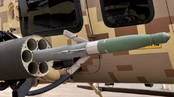 Hydra-70 sau khi được lắp bộ dẫn hướng laser đã trở thành rocket thông minh Hydra-70 sau khi được lắp bộ dẫn hướng laser đã trở thành rocket thông minh - Sputnik Việt Nam