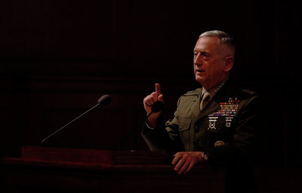 Bộ trưởng Quốc phòng Hoa Kỳ James Mattis Bộ trưởng Quốc phòng Hoa Kỳ James Mattis - Sputnik Việt Nam