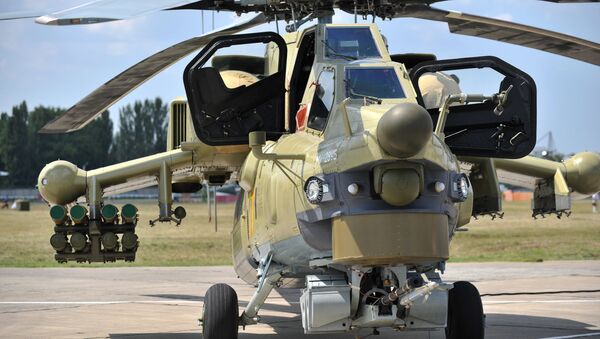 mẫu trực thăng huấn luyện-chiến đấu Mi-28UB - Sputnik Việt Nam
