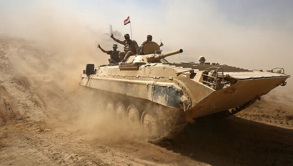 Binh sĩ quân đội Iraq tấn công thành phố Tal-Afar (phía tây Mosul) - Sputnik Việt Nam