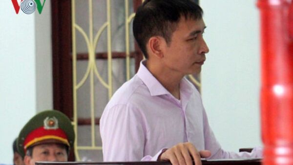 Bị cáo Tấn tại phiên tòa - Sputnik Việt Nam