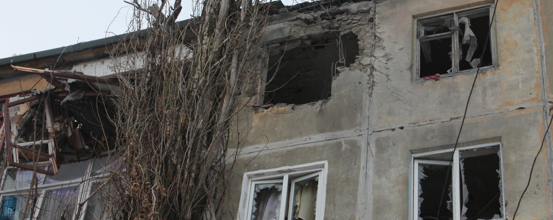 Donetsk after shelling - Sputnik Việt Nam, 1920, 23.02.2022