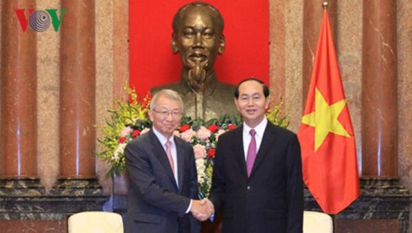 Chủ tịch nước chúc mừng Chánh án Tòa án Tối cao Hàn Quốc sang thăm Việt Nam. - Sputnik Việt Nam