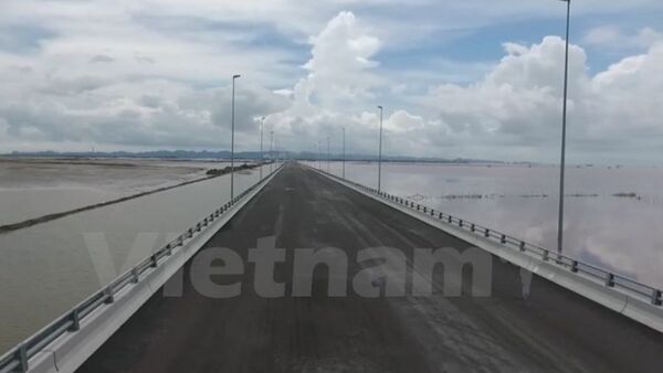 Dự án đường ôtô Tân Vũ-Lạch Huyện được thông xe vào 2/9 tới. - Sputnik Việt Nam