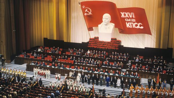 Đại hội lần thứ 26 Đảng Cộng sản Liên Xô. - Sputnik Việt Nam
