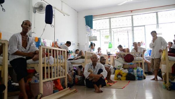 Bệnh nhân ung thư tại Bệnh viện Ung bướu TP.HCM - Sputnik Việt Nam