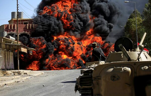 Quân đội Iraq và dân quân Shiite đẩy lùi chiến binh IS ra khỏi thành phố Tall-Afar. - Sputnik Việt Nam