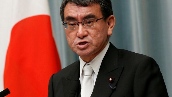 Bộ trưởng Ngoại giao Nhật Bản Taro Kono - Sputnik Việt Nam
