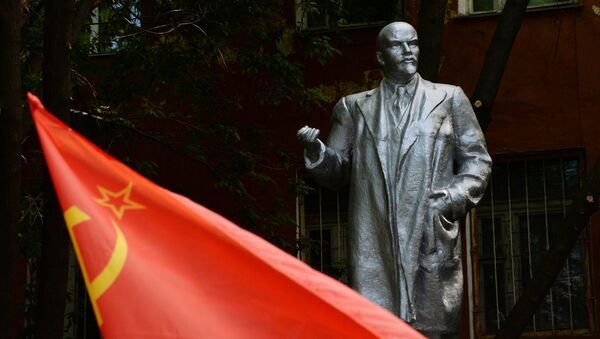 Tượng đài Lenin tại thành phố Vladivostok - Sputnik Việt Nam