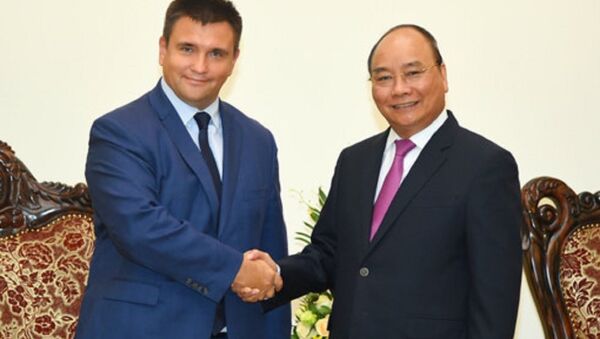 Thủ tướng tiếp Bộ trưởng Ngoại giao Ukraine - Sputnik Việt Nam