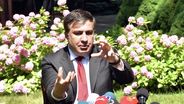 Cựu Thống đốc tỉnh Odessa Mikhail Saakashvili - Sputnik Việt Nam