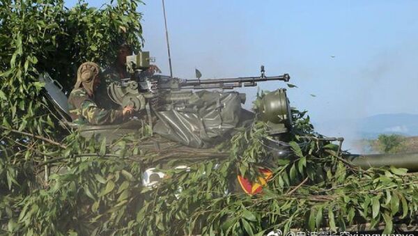 Hình ảnh diễn tập DT-17 của Việt Nam xuất hiện trên mạng Trung Quốc - Sputnik Việt Nam