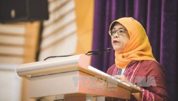 Bà Halimah Yacob sẽ là Tổng thống thứ 8 của Singapore. - Sputnik Việt Nam