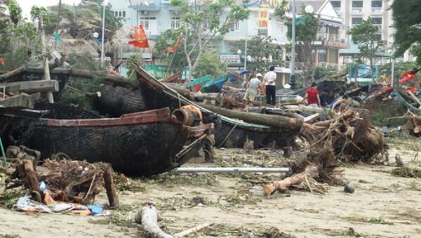 Mưa bão đã gây thiệt hại về người và tài sản trên địa bàn tỉnh Thanh Hóa - Sputnik Việt Nam