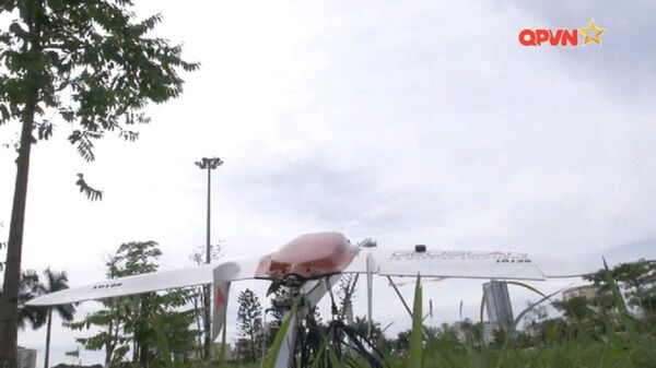 UAV GeoScan 101 số hiệu 10126 của Quân đội Việt Nam. Ảnh: Truyền hình Quốc phòng Việt Nam. UAV GeoScan 101 số hiệu 10126 của Quân đội Việt Nam. Ảnh: Truyền hình Quốc phòng Việt Nam. - Sputnik Việt Nam