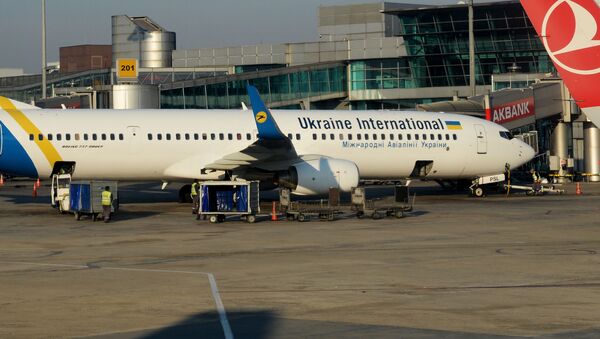 Máy bay của Hãng hàng không quốc tế Ucraina - Sputnik Việt Nam