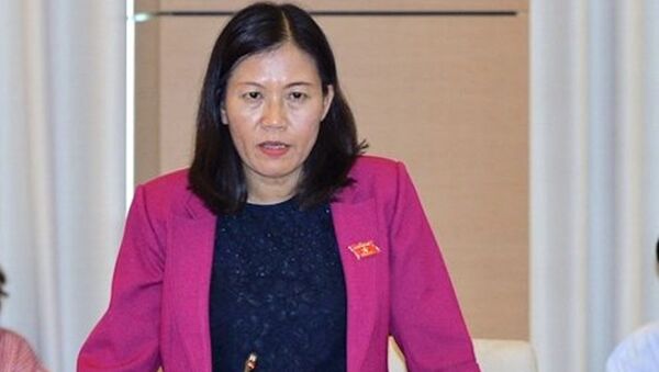 Chủ nhiệm Ủy ban Tư pháp Lê Thị Nga - Sputnik Việt Nam