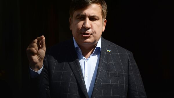 Cựu tổng thống Gruzia, cựu thống đốc tỉnh Odessa Mikhail Saakashvili - Sputnik Việt Nam