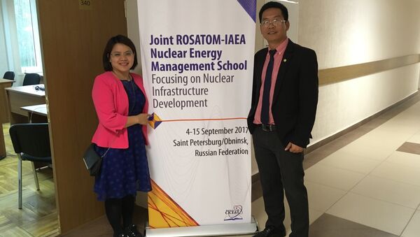 Khóa đào tạo đặc biệt do Rosatom tổ chức cùng với Cơ quan Năng lượng nguyên tử quốc tế (IAEA). - Sputnik Việt Nam