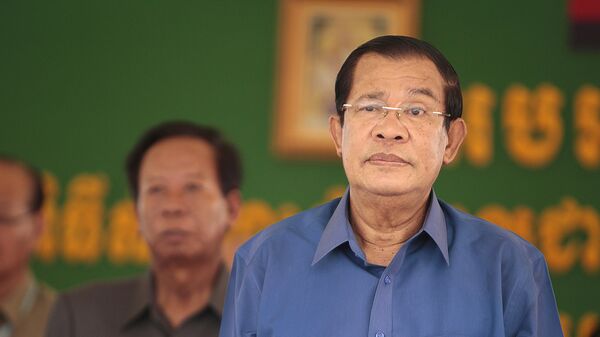 Премьер-министр Камбоджи Хун Сен. Архивное фото - Sputnik Việt Nam