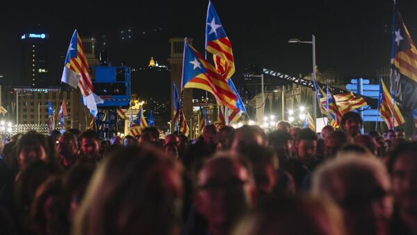 Cuộc trưng cầu dân ý về việc tách Catalonia khỏi Tây Ban Nha - Sputnik Việt Nam