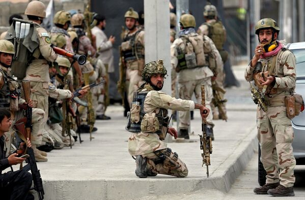 Lực lượng an ninh Afghanistan tại Kabul - Sputnik Việt Nam