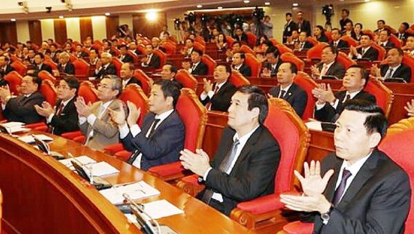 Hội nghị trung ương 6 lần này quan tâm đến vấn đề phương thức lãnh đạo của Đảng và sắp xếp lại bộ máy chính trị - Sputnik Việt Nam