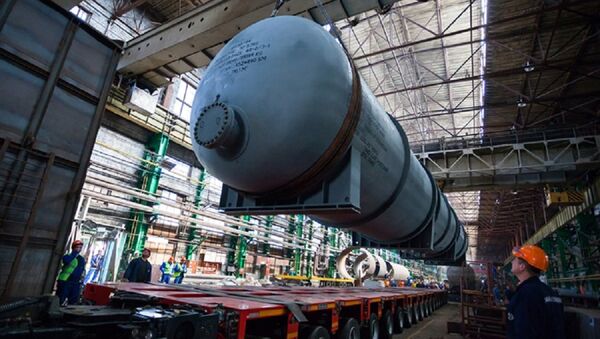 Thiết bị sản xuất tại công ty Nga Silovye mashiny dành cho nhà máy Long Phú-1 - Sputnik Việt Nam