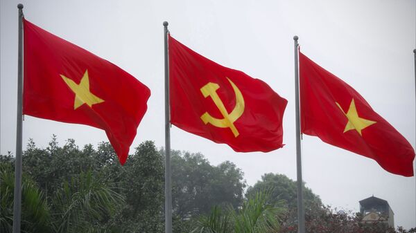 Cờ Việt Nam và Đảng Cộng sản - Sputnik Việt Nam