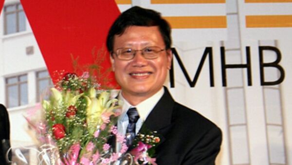 Ông Huỳnh Nam Dũng tại lễ ra mắt MHBS - Sputnik Việt Nam