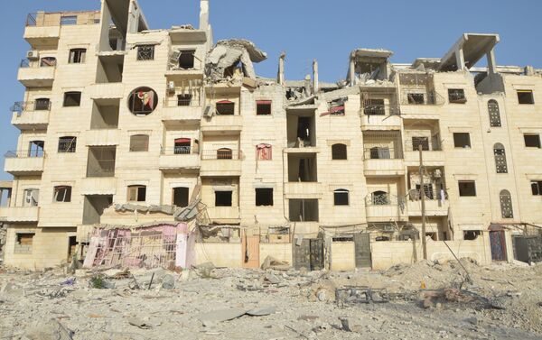 Ngôi nhà bị phá hủy ở Raqqa - Sputnik Việt Nam